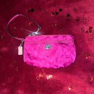 Beautiful Bright Pink Coach Bag!!!